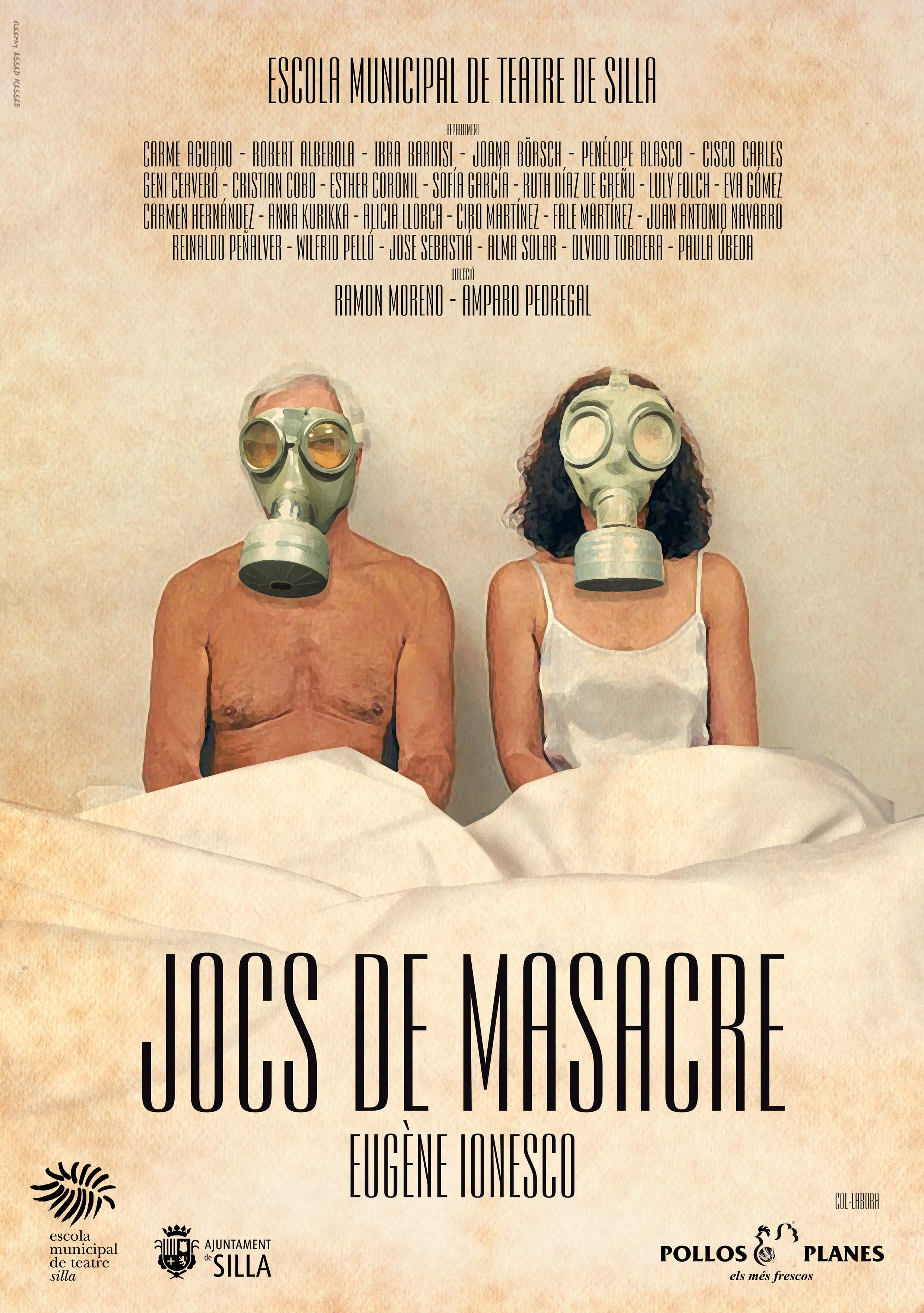 2012 JOCS DE MASACRE disseny d'Assad Kassab